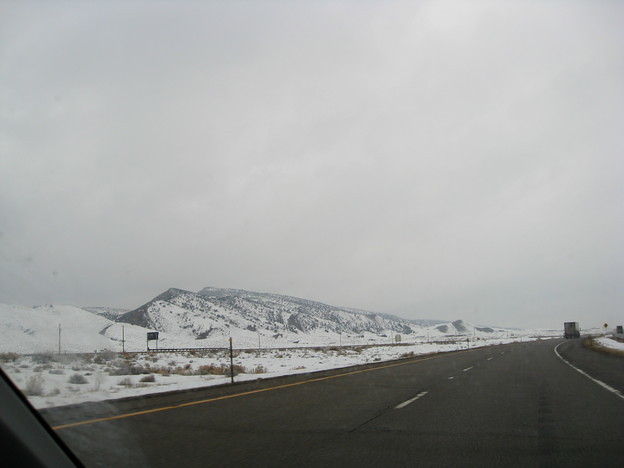 The mountains in Colorado while the roads were still passable