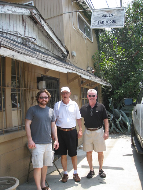 At Wall's Bar-B-Que in Savannah