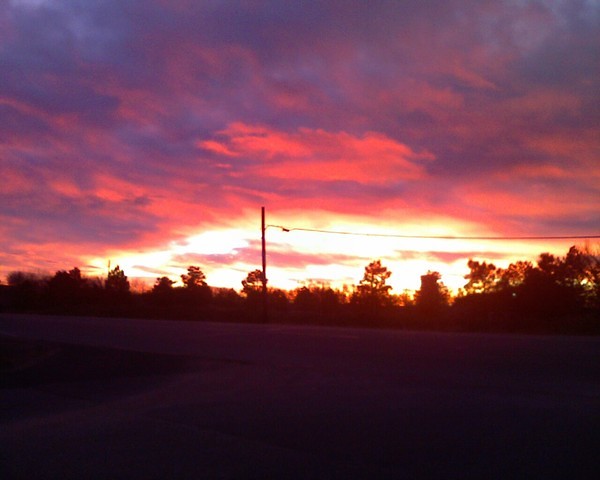 Pretty sky in Gunbarrel