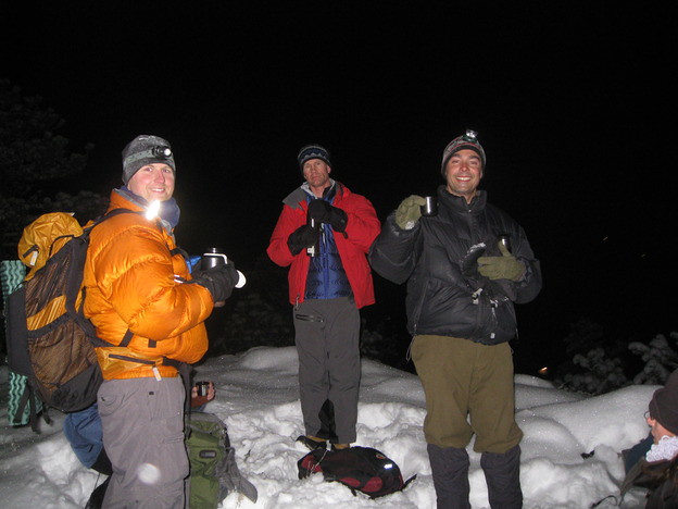 CHAOS full moon hike up Anemone with Mags