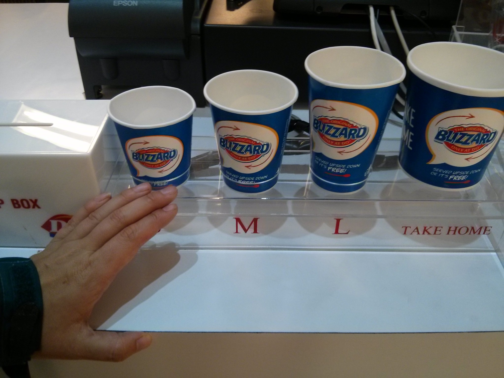 Reasonably-sized blizzards available